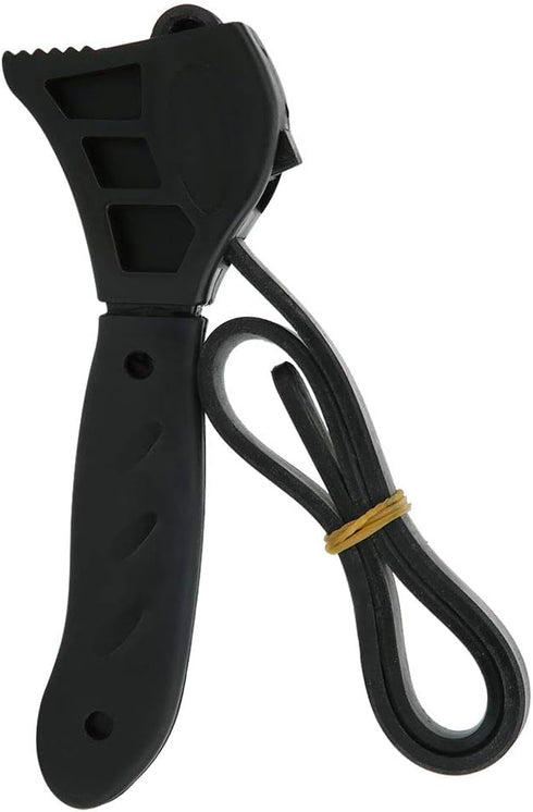 Qiilu Strap Wrench Belt Oil Filter Wrench Rubber Strap Wrench Rubber Belt Spanner Bottle Opener Adjustable Oil Filter Repair Tool...