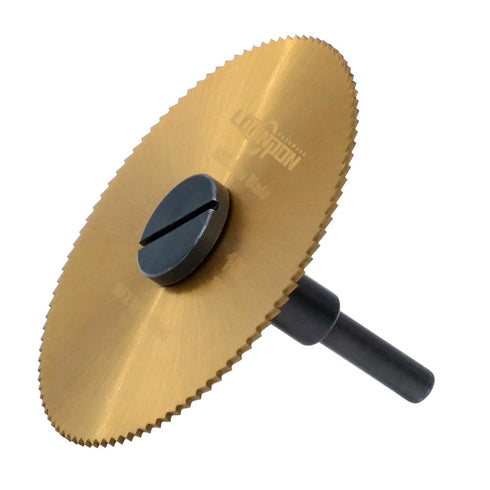3'' Hss Saw Blade and 1 Mandrel Kit, 1/4" Shaft Mounting Mandrel for Die Grinder Rotary Tool (1PC 3'' HSS Saw Blade Upgraded + 1PC Mandrel Kit)...