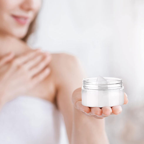 36 Packs Plastic Jars Round Clear Leak Proof Cosmetic Container Jars with Inner Liners and Black Lids for Lotions Ointments Travel Make Up Storage...