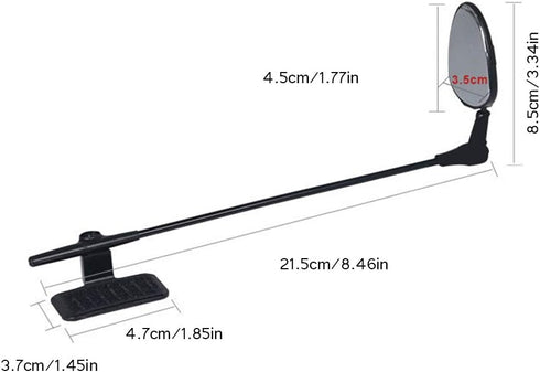 Cycling Accessories, Bike Helmet Mirror 360° Adjustable Lightweight Rearview Mirror for Cycling Riding Motorcycle...