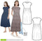 Style Arc Sewing Pattern - Montana Midi Dress (Sizes 10-22)...