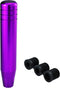 Purple Shift Knob Aluminum Shifter Gear Knob Long Shift Lever Knob for Most Manual Automatic Vehicles...