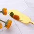 Stainless Steel Cheese Dessert Knives, Set of 6, Breakfast Butter Knife, Slicer Sandwich Spreader(Gold)...