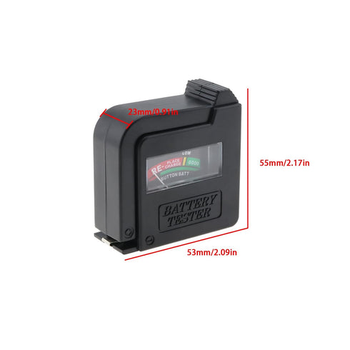 BT-860 Battery Tester Battery Volt Checker Monitor Electrical Equipment Suitable for AA AAA C D 9V 1.5V Button Cell Batteries...