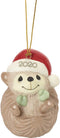 Precious Moments 201009 Sending Hedge Hugs 2020 Dated Animal Bisque Porcelain Ornament...