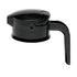 Service Ideas SY916BL Syrup Dispenser, 16oz, Black/Clr...