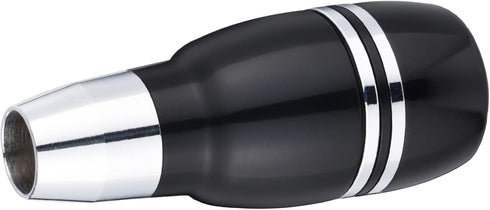 Arenbel 4" Automatic Push Button Gear Shift Knob Polished Aluminum Car Lever Stick Shifter Handle Fit Most Auto Transmission Vehicles, Black...