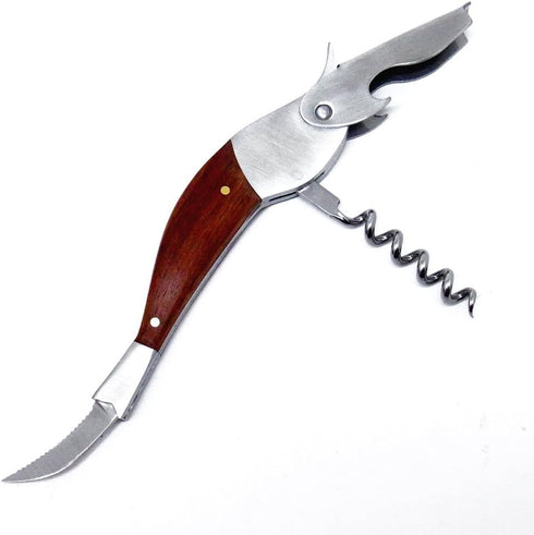 Kikkerland Corkscrew Wood Sparrow, 1 EA...