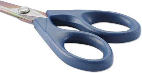 LIVINGO Scissors 7 Inch All Purpose Titanium Scissors Bulk 2 Pack, Left/Right Handed, Forged Stainless Steel Sharp Blade Shears Multipurpose for H...