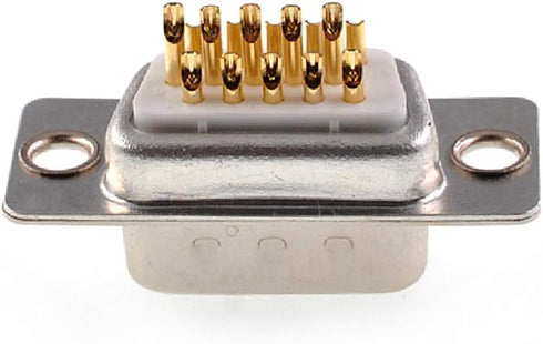 Oiyagai 10 Sets DB15 VGA Male Connector Kit, HD15 Solder Cup with Plastic Hoods, 15-Pin D-Sub Plug for VGA Cable Repair...