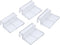 Aquarium Fish Tank Glass Cover Clip Support Holder, 12mm, 4-Pack...