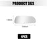 4 PCS Car Blind Spot Mirror, HD Convex Frameless Glass Waterproof Auxiliary Mirror with Adhesive, Universal 360-degree Large View Rearview Accesso...