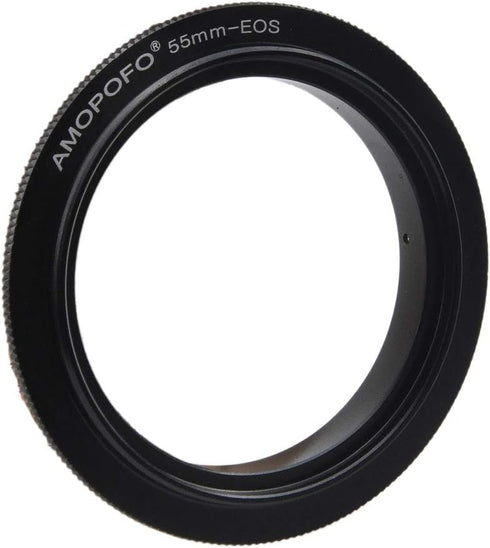 55mm Macro Lens Reverse Ring Compatible with for EF 90D 80D 70D 60Da 60D 50D 40D 30D T6 T7 T5 SL3 SL2 T8i T7i T6i T6s T5i with EF-S 18-55mm Kit Le...