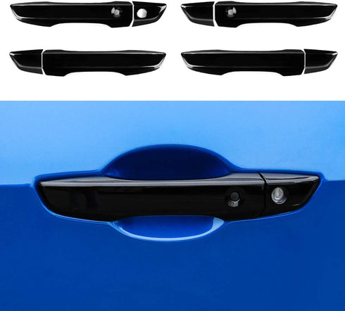Thenice for 10th Gen Civic Accessories Door Handle Cover Exterior Decoration Compatible with Honda Civic 2021 2020 2019 2018 2017 2016 with Smart ...