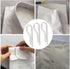 100pcs U Shape Clear Durable Plastic Alligator Clips Shirts Folding Ties Socks Pants Hold Garments in Place...