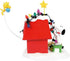 Department 56 Peanuts Decoration, Snoopy’s Dog House, Woodstock, Christmas Lights, 8", Red...