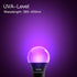 LED Black Light Bulbs 2 Pack, A19 9W UV Black Light Replace Up to 100W, 120V E26 Base Black lights UVA Level 385-400nm, Glow in The Dark for Body ...