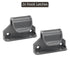 Retractable Mesh Gate Hardware Replacement Parts Kit Full Set Wall Mounting Accessories Brackets Screws and Anchors (Gray)...