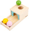 Adena Montessori Object Permanence Box with Tray Three Balls Montessori Toys for 6-12 Months Baby 1 Year Old Infant Toddler (Small Box - for Boy)...