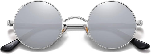 MEETSUN Small Round Sunglasses Polarized for Men Women Retro Vintage Circle Hippie Sun Glasses UV400...