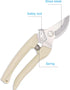 Curve Gardening Scissor with Sharp Stainless Steel Blade Garden Shears for Cutting Flowers Trimming Plants of Yard Florist Flower Rose Herb Hedge ...