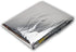 Emergency Survival Mylar Thermal 2 Person Sleeping Bag - Accommodates 2 Adults - 64" X 87"- by Grizzly Gear...