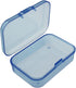 Goodma 30 Pieces Mini Rectangular Plastic Boxes Empty Storage Organizer Containers with Hinged Lids for Small Items and Other Craft Projects (Blue...