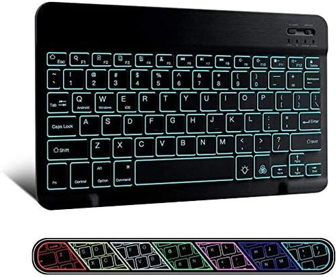 BoxWave Keyboard Compatible with Microsoft Surface 2 - SlimKeys Bluetooth Keyboard - with Backlight, Portable Keyboard w/Convenient Back Light for...