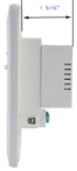 EG-U205 High Speed Dual USB Share 4.2A Charger with 15A Tamper Resistant Wall Receptacle 2 Outlets Band Panel/Night Light White ETL Listed...