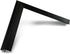 Deco TV Frames Alloy Scoop - Anodized Black Bezel Compatible ONLY with Samsung The Frame TV (3", Color Chip)...