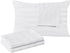 100% Egyptian Cotton King Pillow Protectors Set of 2, 400 Thread Count Sateen Weave Cooling Pillowcase, Easy Care Zippered Style Pillow Covers (St...