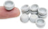 ½" Inch Diameter White Round Ceramic Sauce Bowls Set Of 10 Pieces Tiny Tableware - Miniature Plate Crockery Cutlery Kitchen Utensil Hand Made Pain...