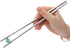 Devico Chopsticks, Metal Chopsticks, 18/10 Stainless Steel Chopstick Set, Reusable, Dishwasher Safe (5 pairs)...