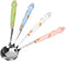 4pcs Bunny Dessert Spoon Stir Bar Espresso Spoons Bunny Ice Cream Spoons Asian Soup Spoons Serving Spoons Stainless Steel Rabbit Design Spoons Chi...