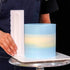 4 Pcs/set Cake Scraper Decorating Plastic Sawtooth Comb Mousse Butter Cream Cake Edge Tools Plastic Sawtooth Cake Icing Smoother Kitchen Baking Ca...