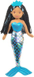 Linzy Toys,Aria Mermaid Doll, Soft Plush Mermaid, Blue, 18" Mermaid Toys for little Girls, Sirena's para ninas, Sirena's Plush (89002)...