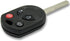 Keyless2Go Replacement for New Uncut Keyless Remote Head Key Fob Ford Focus Escape Transit CMax OUCD6000022 164-R8046...