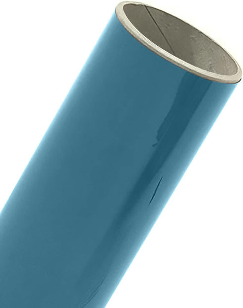 Siser EasyWeed Heat Transfer Vinyl HTV for T-Shirts 12 Inches by 3 Feet Roll (Turquoise Blue)...