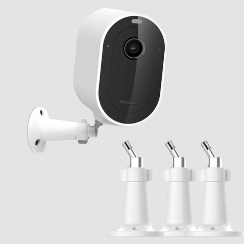 3 Pack Security Camera Wall Mount for Arlo Pro, Arlo Pro 2, Arlo Ultra, Arlo Pro 3, Arlo Essential Spotlight Camera, Adjustable Security Indoor/Ou...
