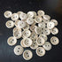 100 pcs Wooden Handmade Buttons, Crafts Assorted Buttons Wooden Sewing Buttons, for Sewing Clothing Accessories, DIY Crafting Projects Decorations...