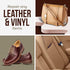 Leather Max Quick Blend Refinish and Repair Kit White, Restore Couches, Recolor Furniture & Repair Car Seats, Jackets, Sofa, Boots 3 Color Shades ...