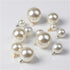 20 Pcs Small Pearl Buttons Round Pearl Bridal Buttons Crystal Rhinestone Buttons for Clothing, Sewing Shirts, Blazer, Wedding Dress, Handmade Deco...