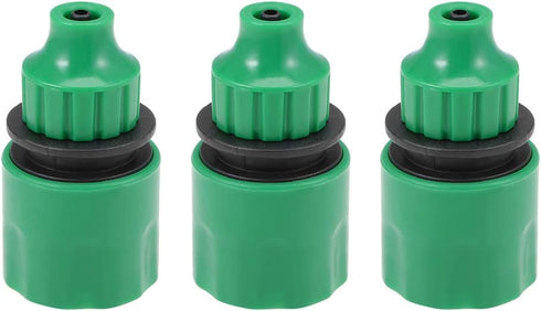 uxcell Quick Connector Hose Pipe Adapter Fitting 4mm Inner Diameter Hose Tubing for Garden Irrigation System 3pcs...