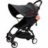 Waterproof Stroller Sun Cover UV Protection Baby Stroller Sun Rain Cover Adjustable Buggy Sun Rain Shied Blackout Canopy Sunblock Cover for Travel...