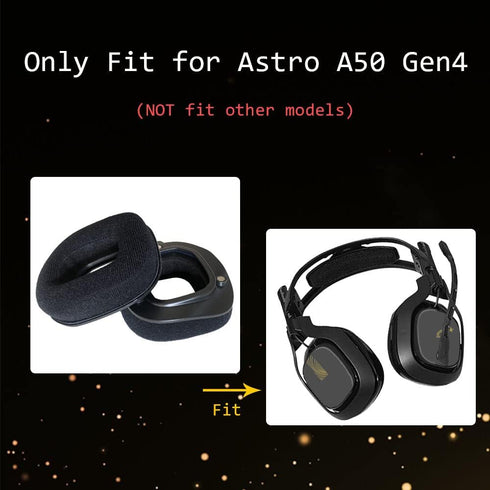Comfort Velour Replacement Ear Pads Compatible with Astro A50 GEN4 Headset...