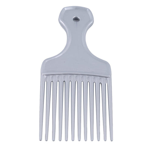 1Pc Grey Salon-Style Hair Pick and Barber Comb - Pick Comb for Curly Hair and Parting Comb Hair Care Comb for Thick Hair Quality Barber Supplies, ...