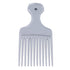 1Pc Grey Salon-Style Hair Pick and Barber Comb - Pick Comb for Curly Hair and Parting Comb Hair Care Comb for Thick Hair Quality Barber Supplies, ...