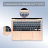 Silicone Keyboard Cover Skin for MacBook Air 13 inch A2337 M1 Chip Released in 2020 Touch ID & Retina Display US Version Ultra Thin Keyboard Prote...