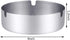 Pack of 4 Ashtray Round Stainless Steel Cigarette Ashtray Set for Hotel, Restaurant, Outdoors and Indoor...