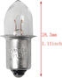 LED Light Bulb 5pcs 4D 4.8V 0.75A Bayonet Base Krypton Replacement Bulb for Flashlight Replacement Bulb Torches Work Light Flashlight Bulbs...